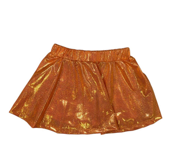 Blakely Skort- Orange Sparkle