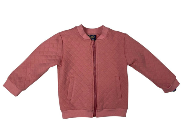 Pink Quilted Jacket