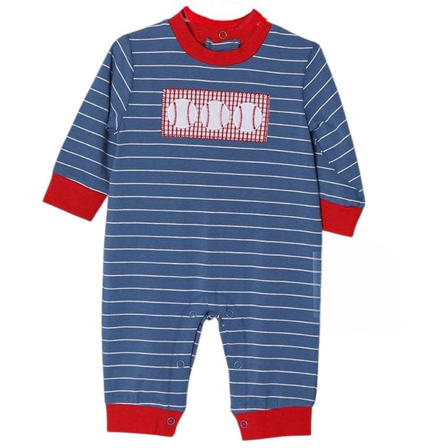 Baseball Romper