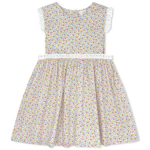 Pinafore Dress- Franklin Floral
