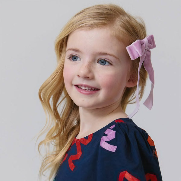 Brooke Dress- Multi Bow Applique
