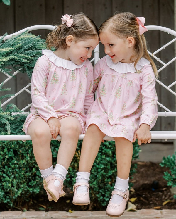 Pink Tinsel L/S Dress