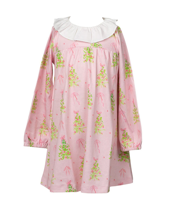 Pink Tinsel L/S Dress