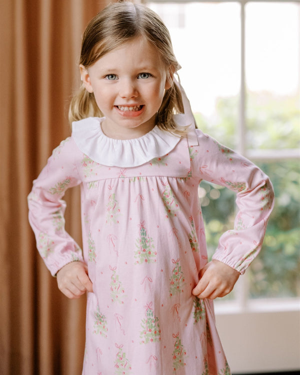 Pink Tinsel L/S Dress