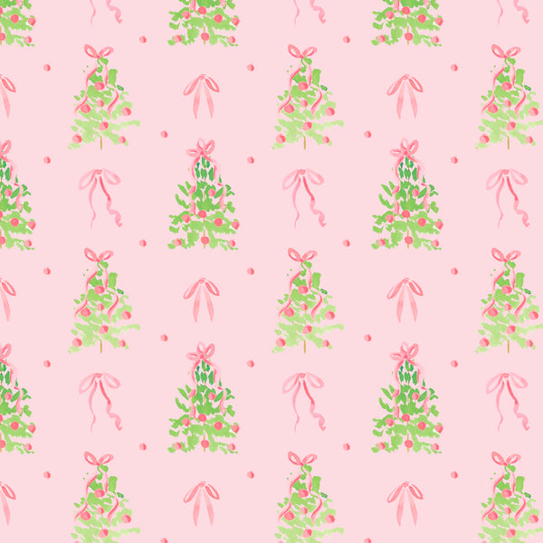 Pink Tinsel L/S Bloomer Set