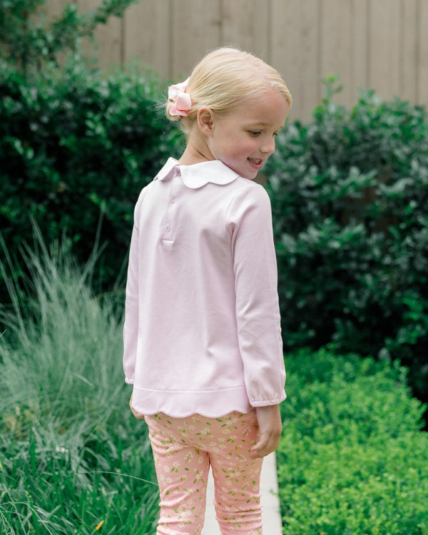 Pink Petal Tunic Set