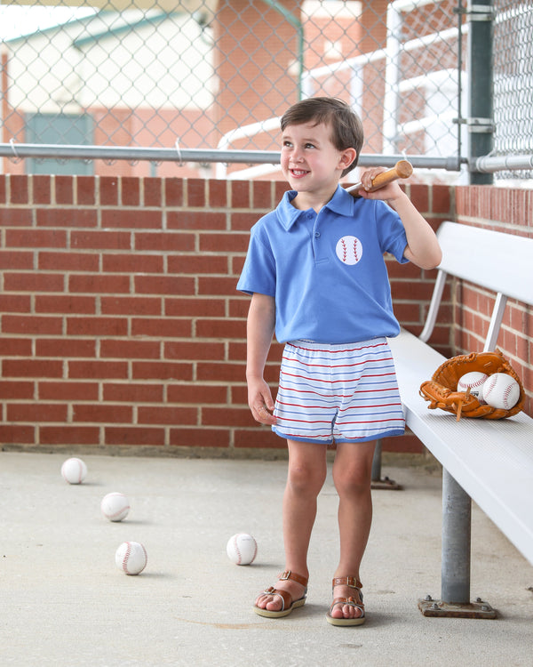 Play Ball Polo Short Set