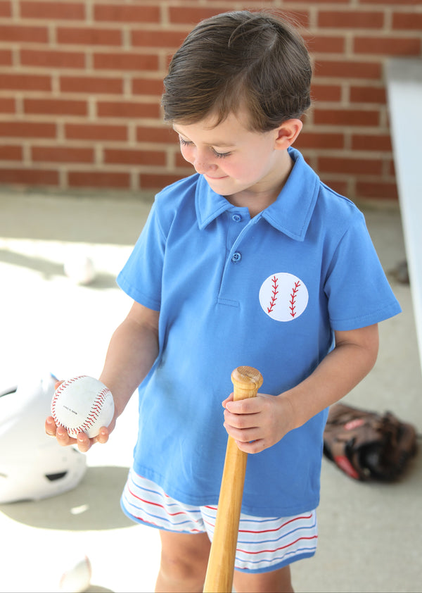 Play Ball Polo Short Set