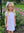 Pink Floral Scallop Knit Play Dress