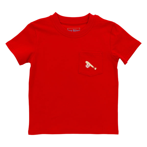 Pocket Tee- Baseball