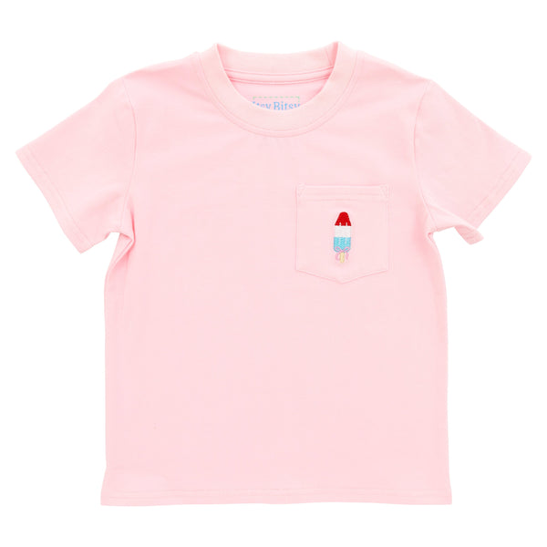 Pocket Tee- Bomb Pop (Pink)