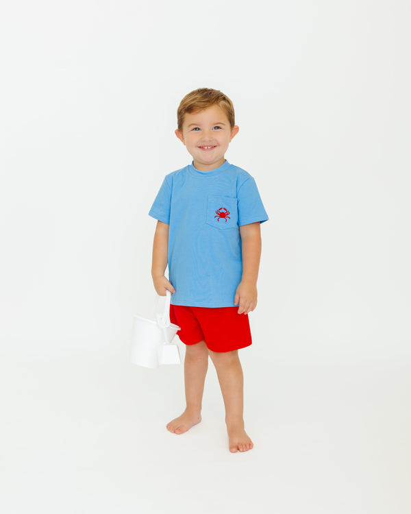 Pocket Tee- Crab