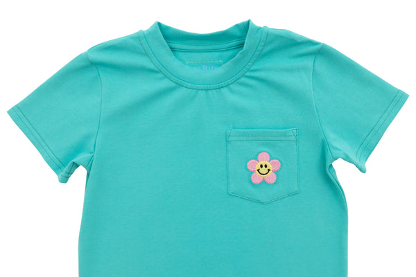 Pocket Tee- Flower