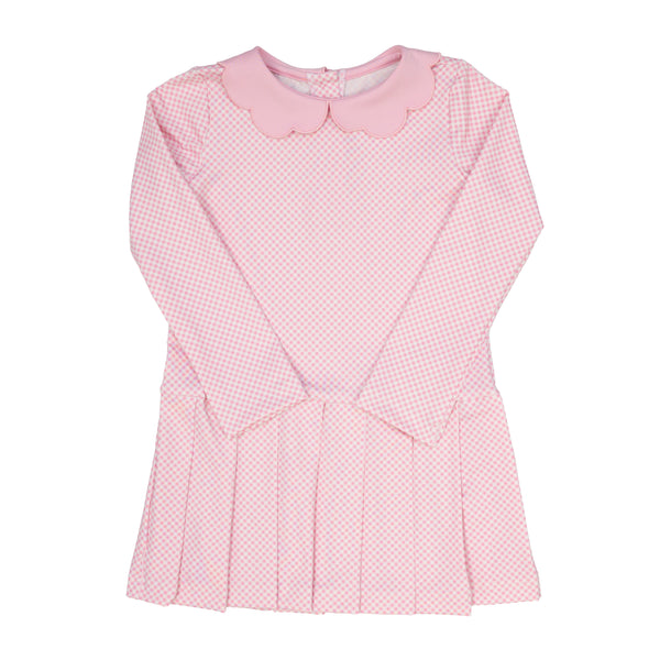 Claire Dress- Poppy Pink Gingham