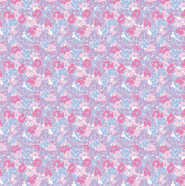 Mia LS Performance Top- Preppy Petals