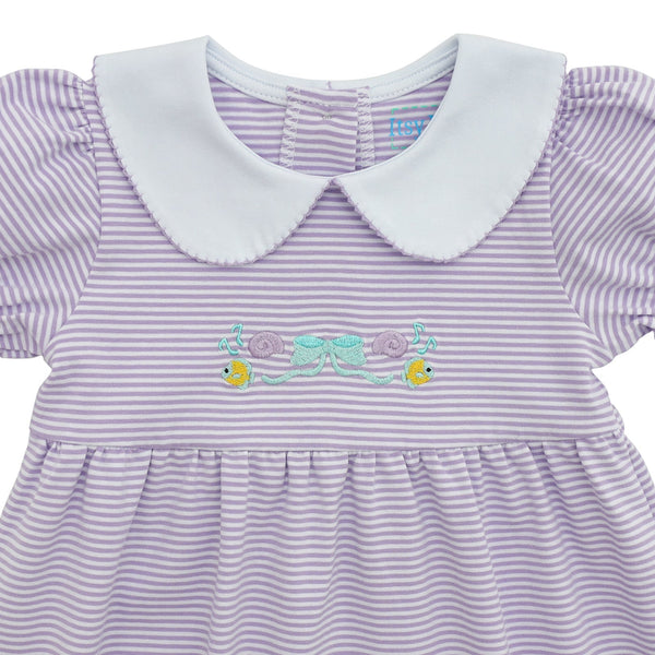 Princess Dress- Lavender/Aqua