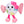 Priscilla Peppermint Screamsicle Plush