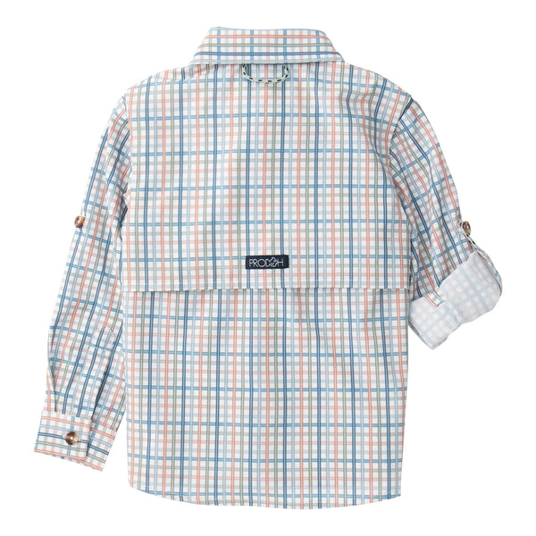 Founders Fishing Shirt- Arona Sullivans Island Plaid