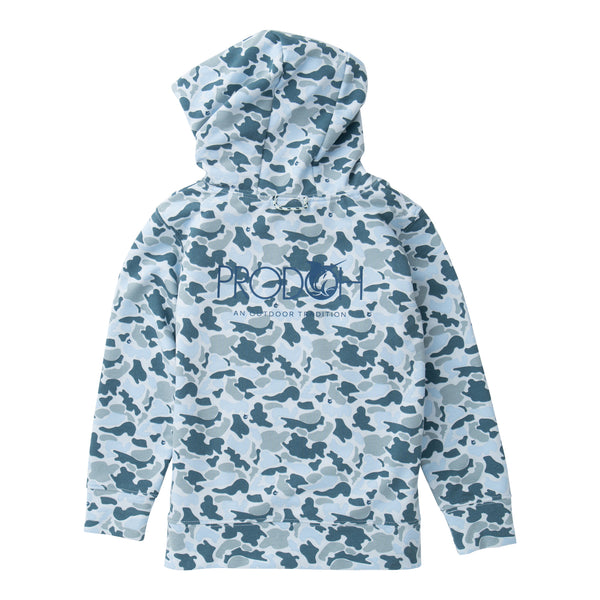 Spinnerbait Sweatshirt- Cool Blues Break Point Camo