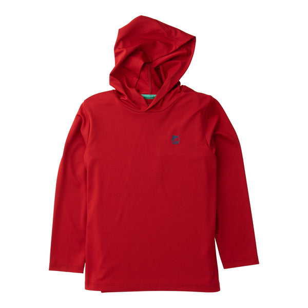 Pro Performance Hoodie T-Shirt- Savvy Red
