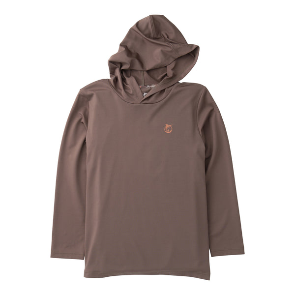 Pro Performance Hoodie T-Shirt- Coffee Quartz