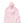 Pom Pom Patch Beanie- Pink Lady