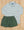 LS Pro Performance Polo- Arona Camping Green Stripe