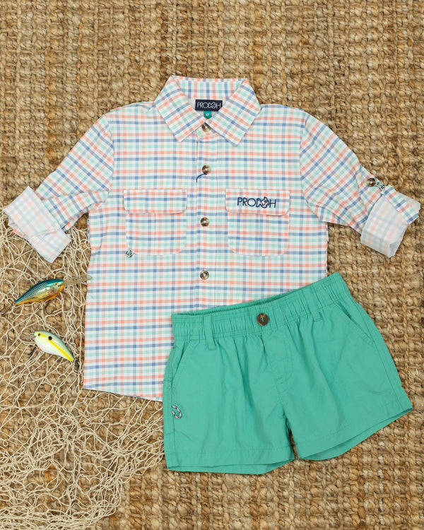 Outrigger Performance Short- Marine Green