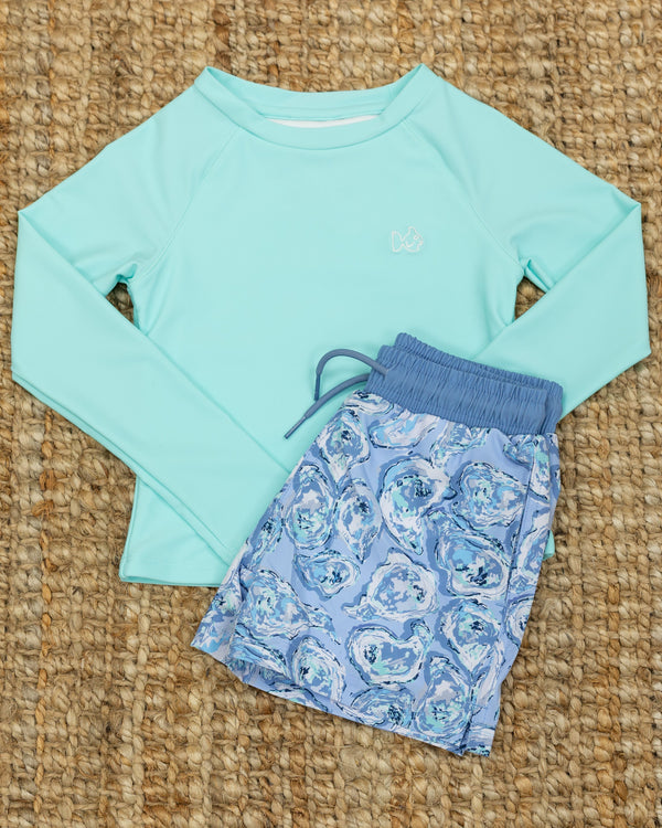 Reef Rashguard Shirt- Aruba Blue