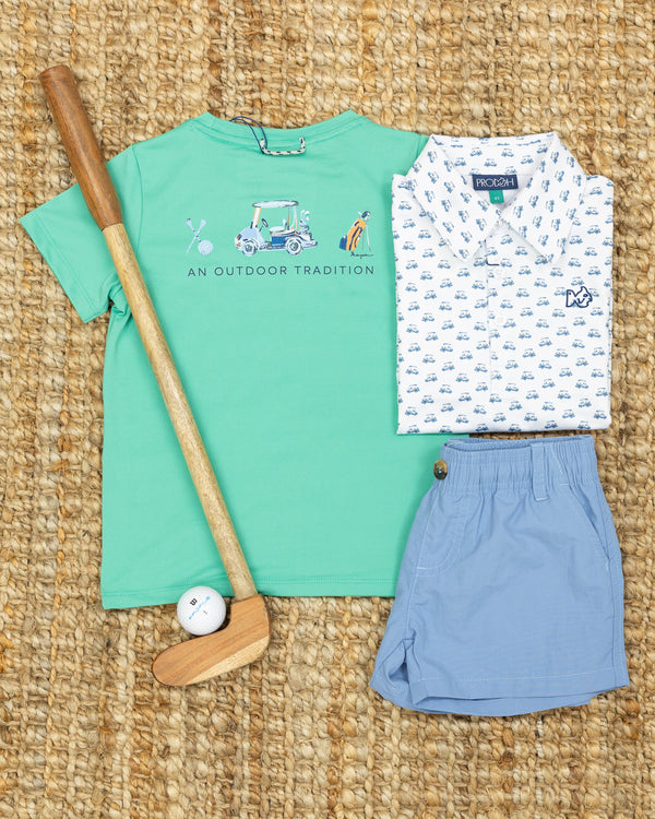 Pro Performance T-shirt- Marine Green