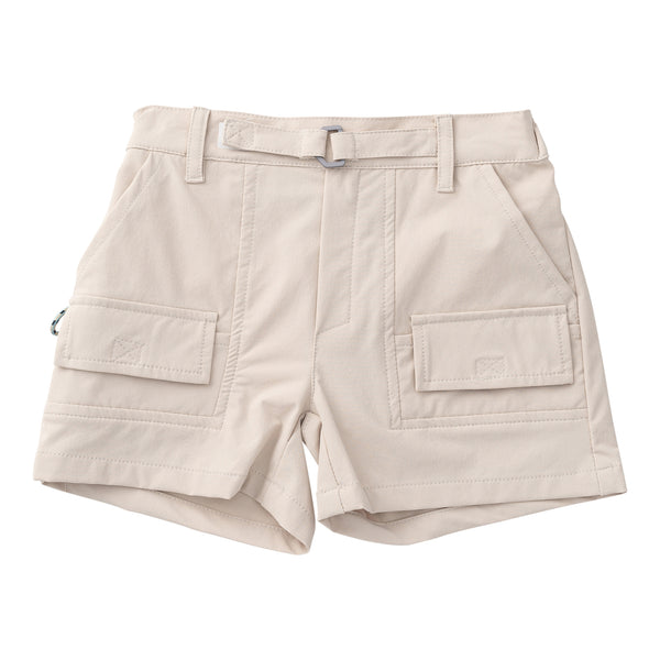 Inshore Performance Short- Feather Gray Khaki