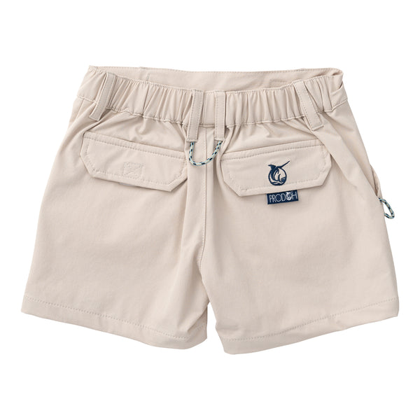 Inshore Performance Short- Feather Gray Khaki