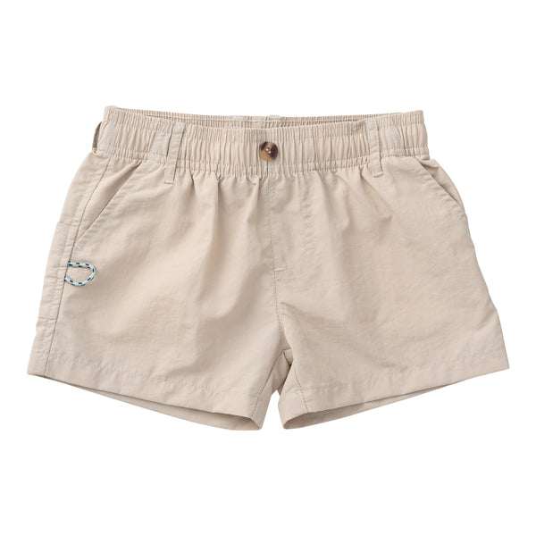 Outrigger Performance Short- Feather Gray Khaki