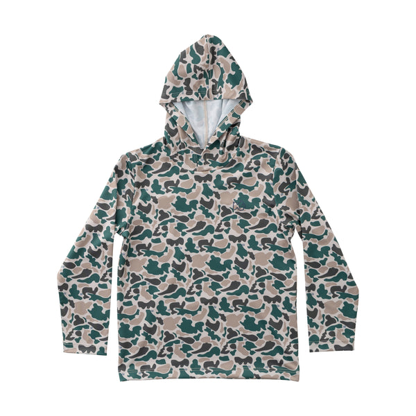 Pro Performance Hoodie Shirt- Neutral Break Point Camo