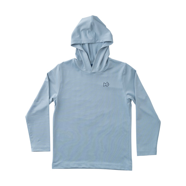 Pro Performance Billfish Hoodie Shirt- Ashley Blue