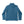 Quilted Zip Pullover- Copen Blue