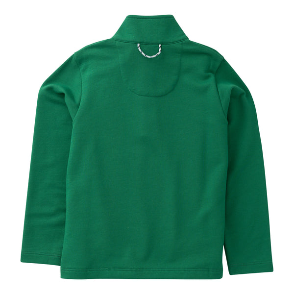 Sporty Snap Pullover- Abundant Green