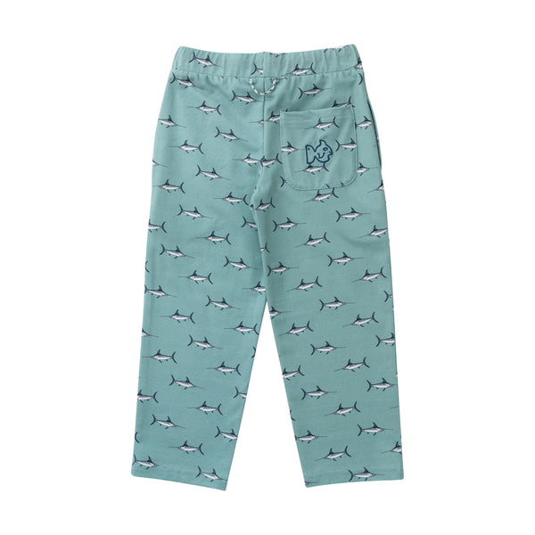 Lounge Life Pant- Swordfish Print