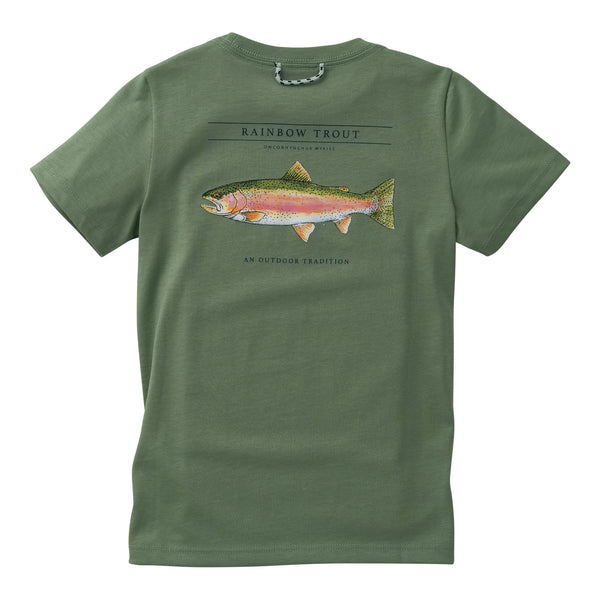 Cotton T-shirt- Hedge Green