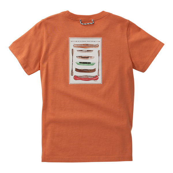 Cotton T-shirt- Brandied Melon