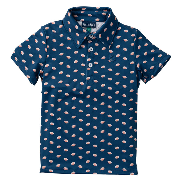 Pro Performance Polo- Football Print
