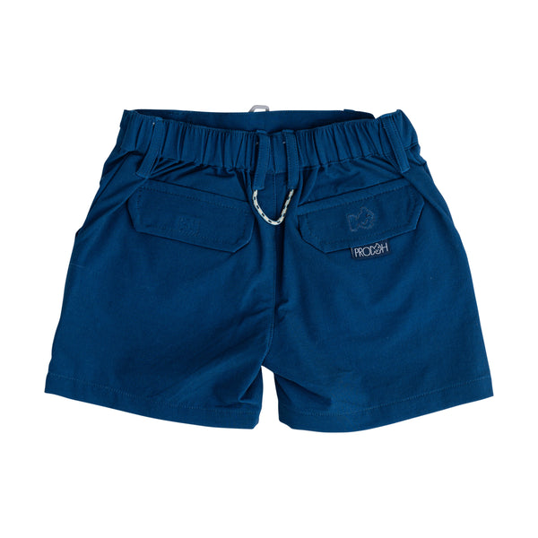 Inshore Performance Short- Navy Peony