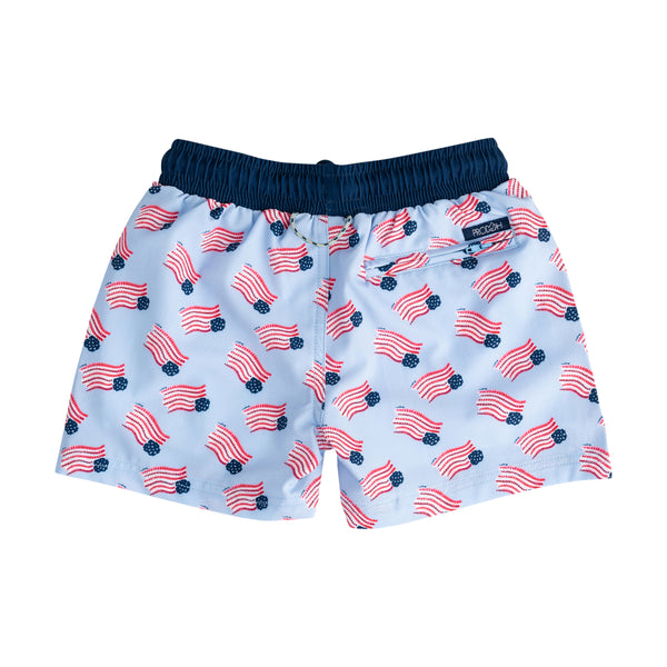 Boogie Board Swim Trunk- American Flag print