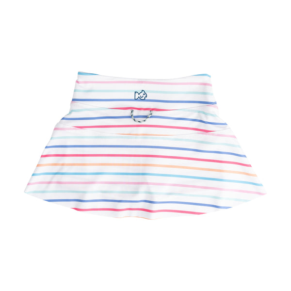Tennis Twirl Skort- Kissed Stripe