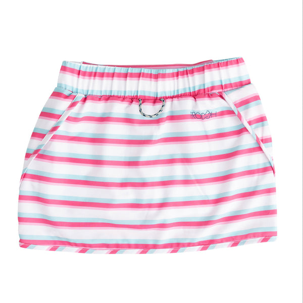 Carolina Catch Skort- Aruba Pink Stripe
