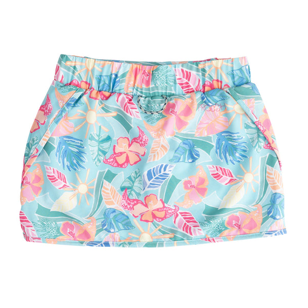 Carolina Catch Skort- Palm Paradise Print