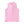 Sleeveless Solid Cotton Polo- Pink Frosting