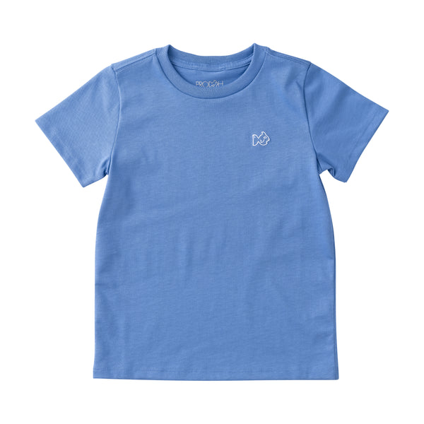 Cotton T-Shirt- Paddleboard Sunset- Persian Jewel Heather