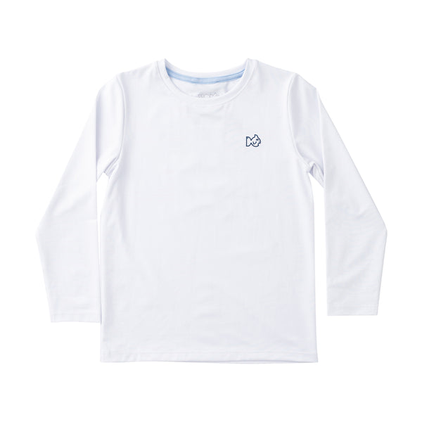 Pro Performance LS T-shirt- Bright White