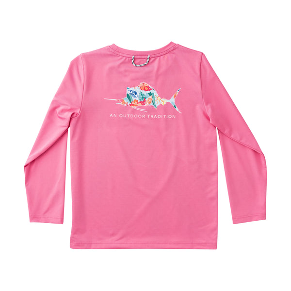 Pro Performance T-Shirt– Tropical Marlin- Azalea Pink